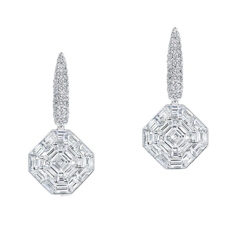 Calleija Nieva White Diamond Earrings