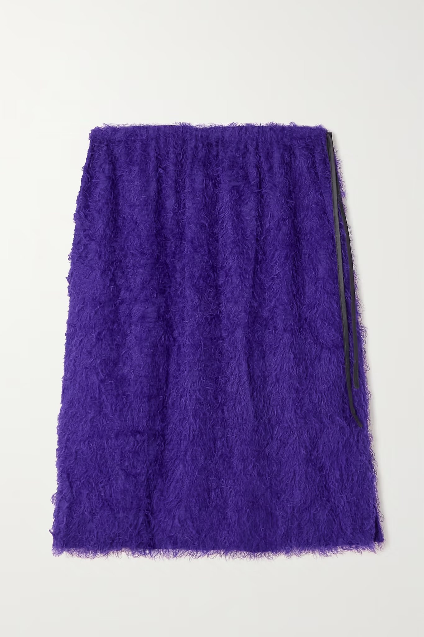 Dries Van Noten Fringed Crepe Skirt — UFO No More