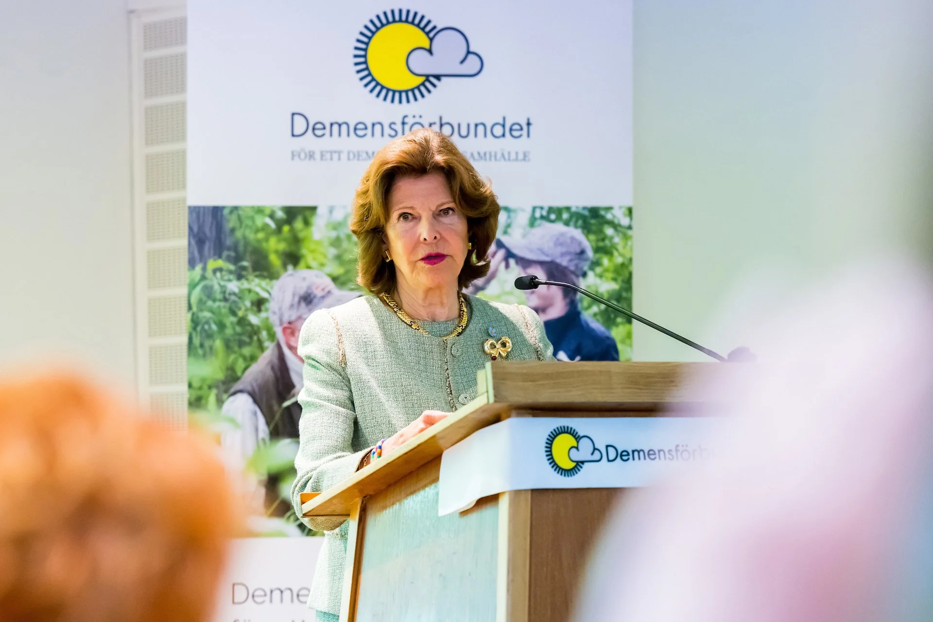 Queen Silvia attends Nordic meeting on dementia