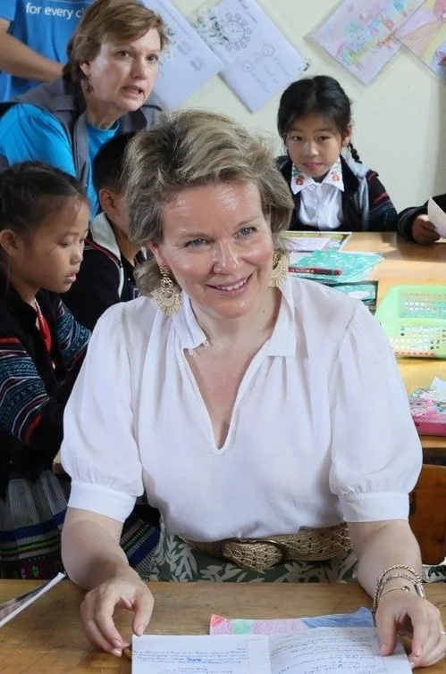 Queen Mathilde visits Vietnam - Day 2
