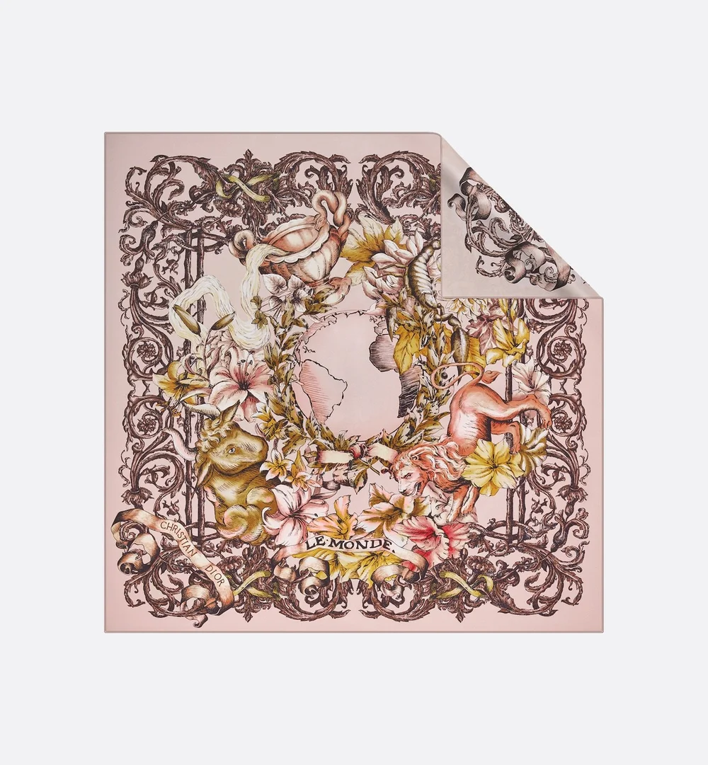 Christian Dior Le Monde Tarot 90 Square Scarf — UFO No More