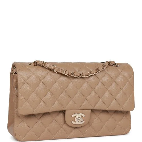 Chanel Classic Jumbo Double Flap Bag in Light Brown