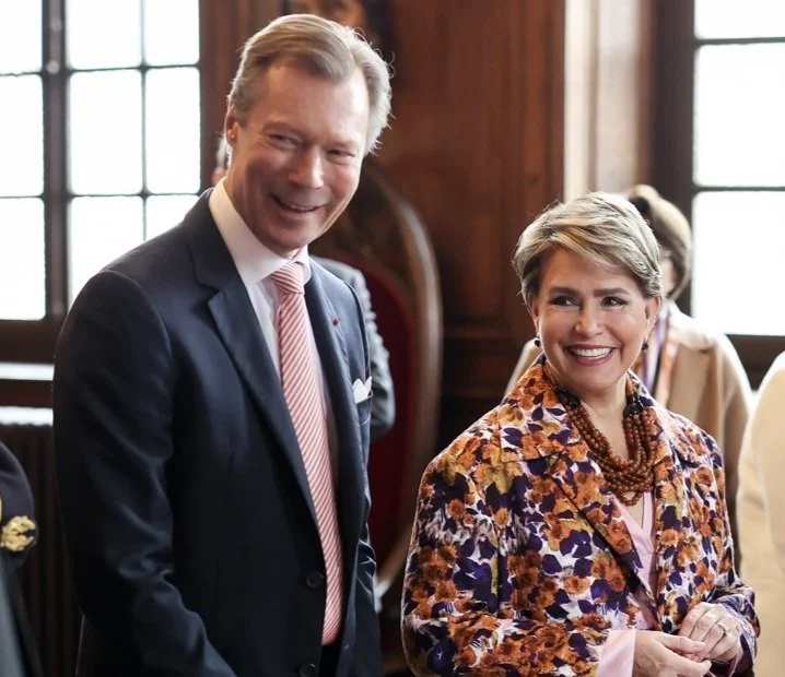Grand Duke Henri and Grand Duchess Maria Teresa visit Metz