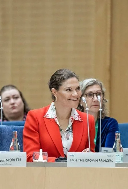 Crown Princess Victoria attends COSAC Plenary Meeting