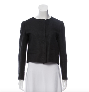 Prada Silk Cropped Jacket — UFO No More
