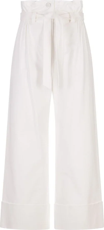 Max Mara Vicario Trousers in Ivory — UFO No More