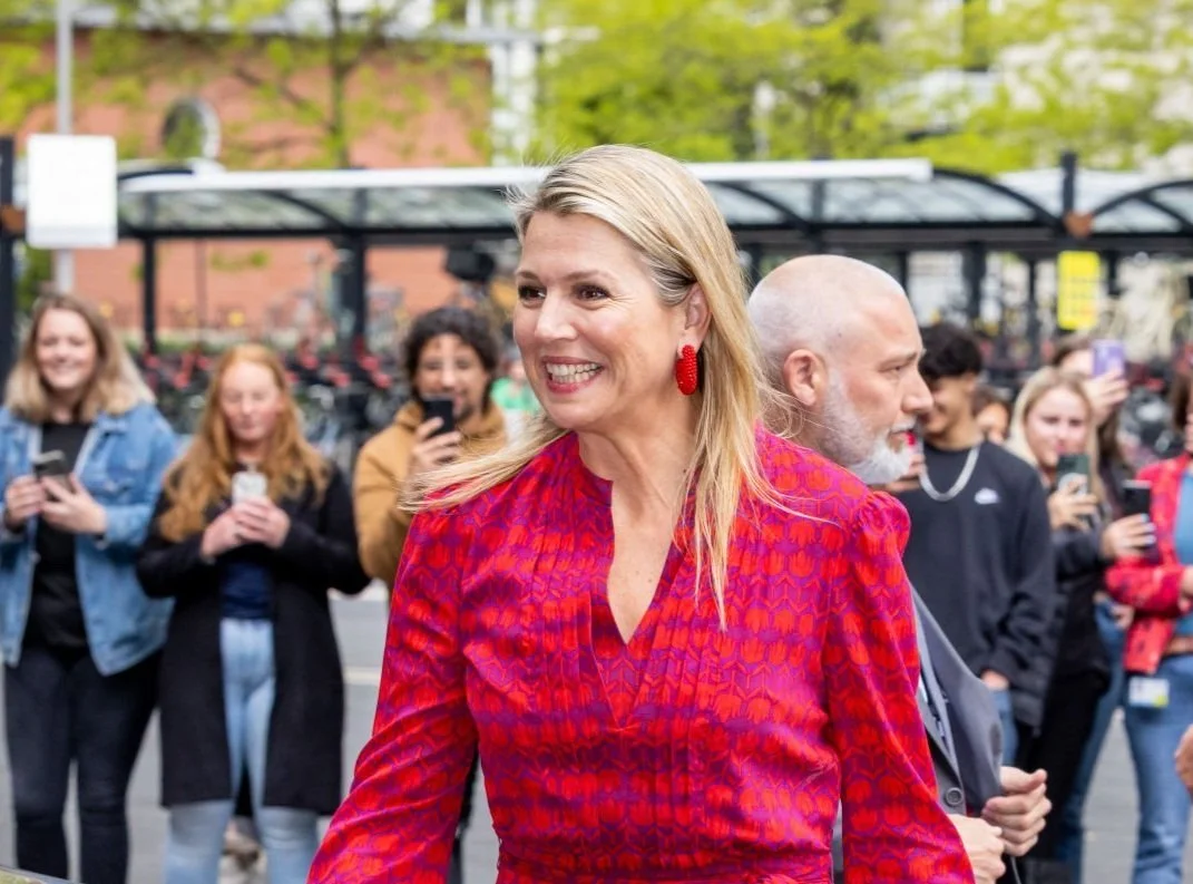 Queen Maxima attends Aventus MBO course in Apeldoorn