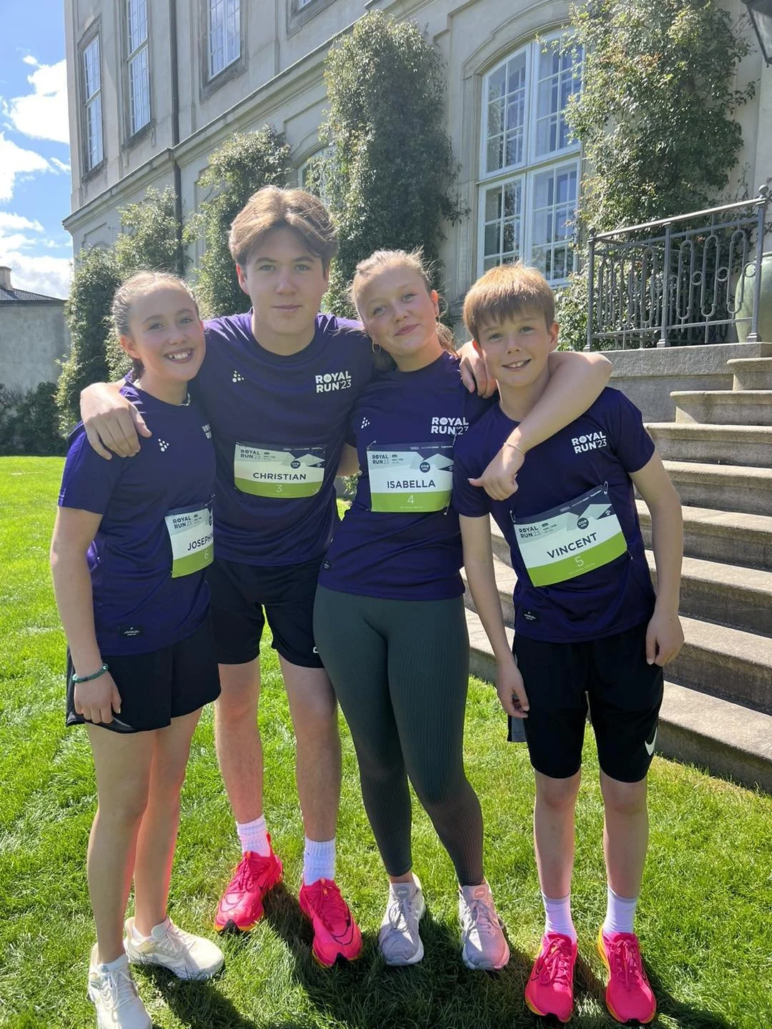 Danish Crown Prince Family takes part in 2023 Royal Run