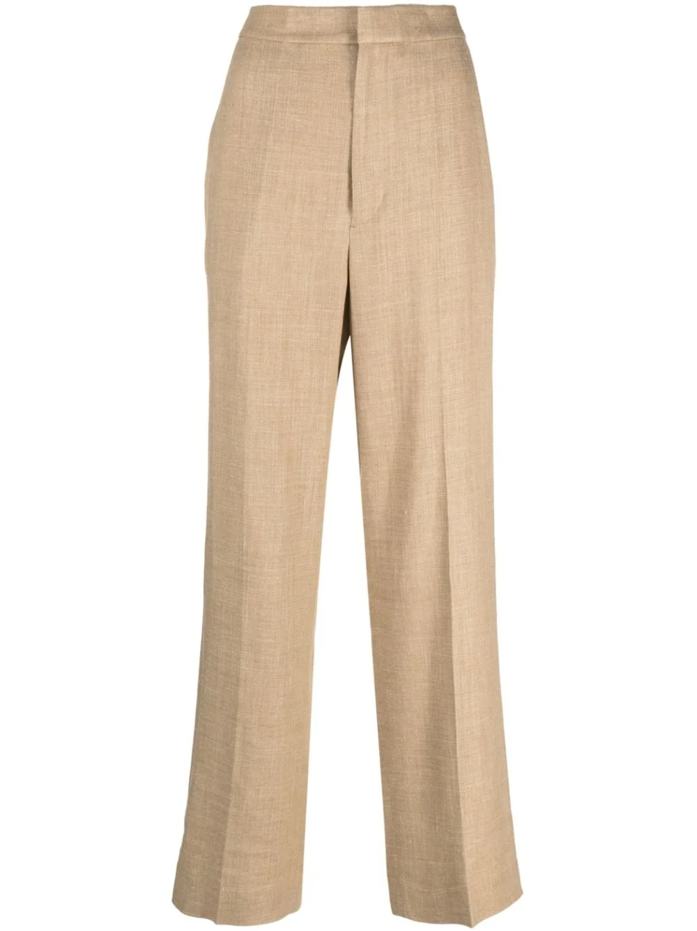 Polo Ralph Lauren Straight-Leg Silk-Linen Tweed Trousers
