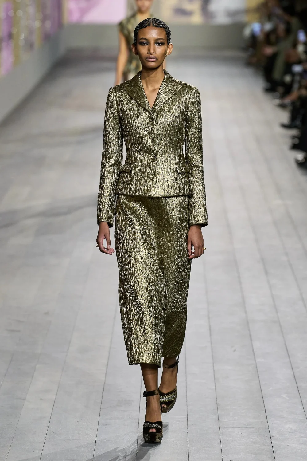 Christian Dior HC Jacquard Brocade Midi Skirt — UFO No More