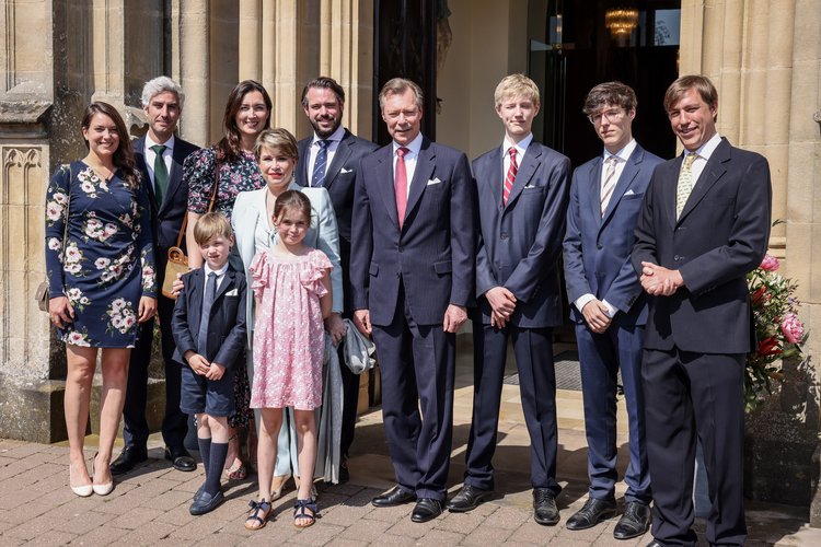 Grand Ducal Family attends Prince François' Christening — UFO No More