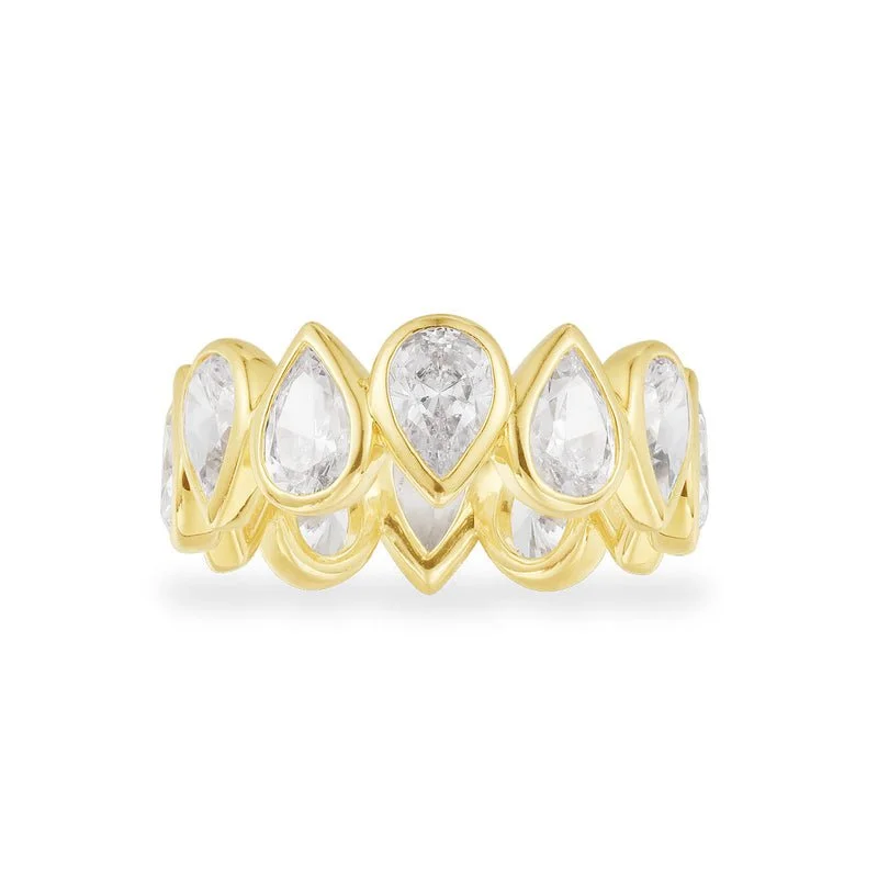 APM Monaco Soleil Water Drops Ring
