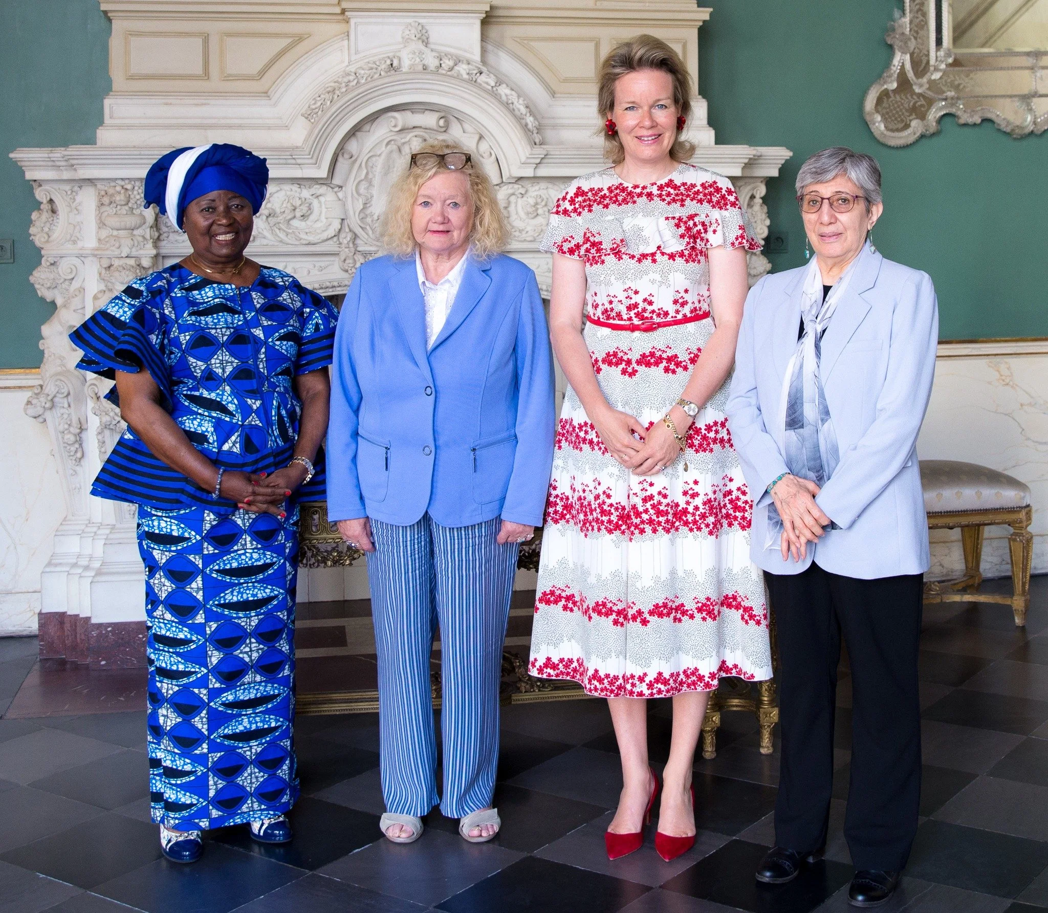 Queen Mathilde meets women in leadership positions in conflict prevention and resolution