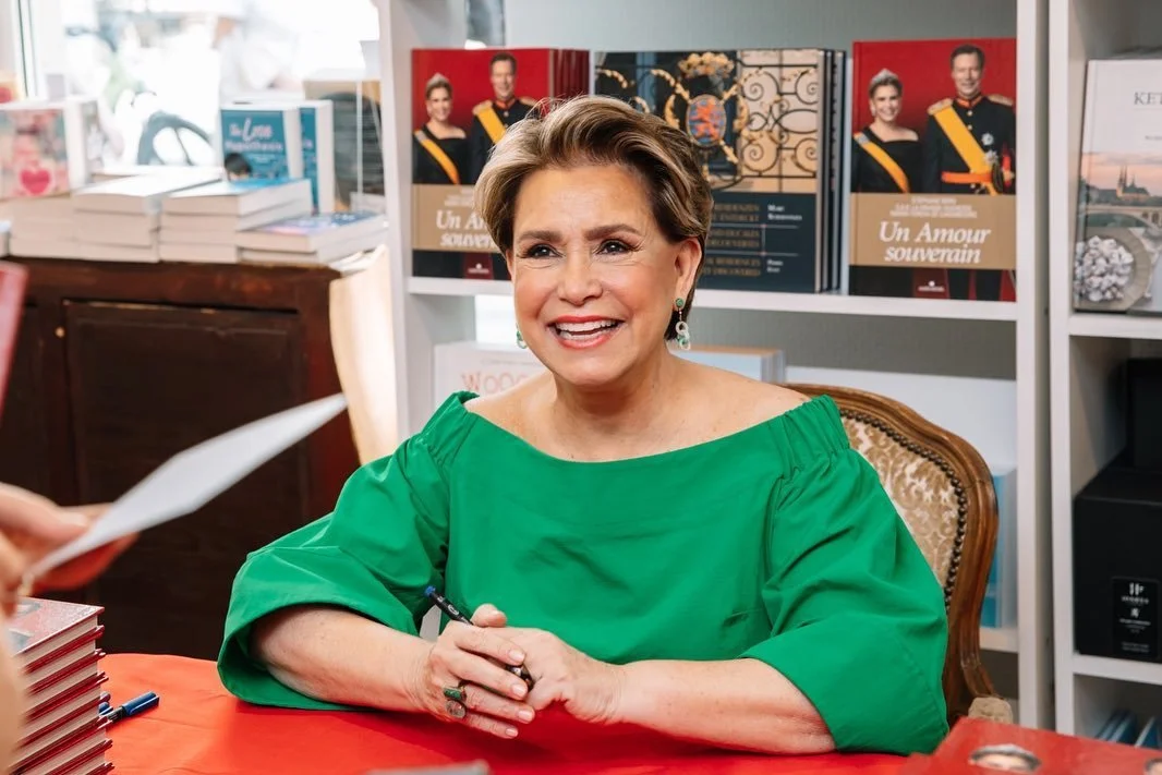 Grand Duchess Maria Teresa attends "Un Amour Souverain" book signing