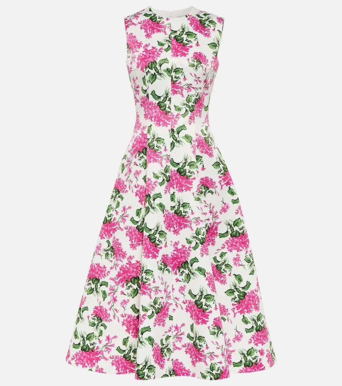 Emilia Wickstead Mara Floral Dress in Pink