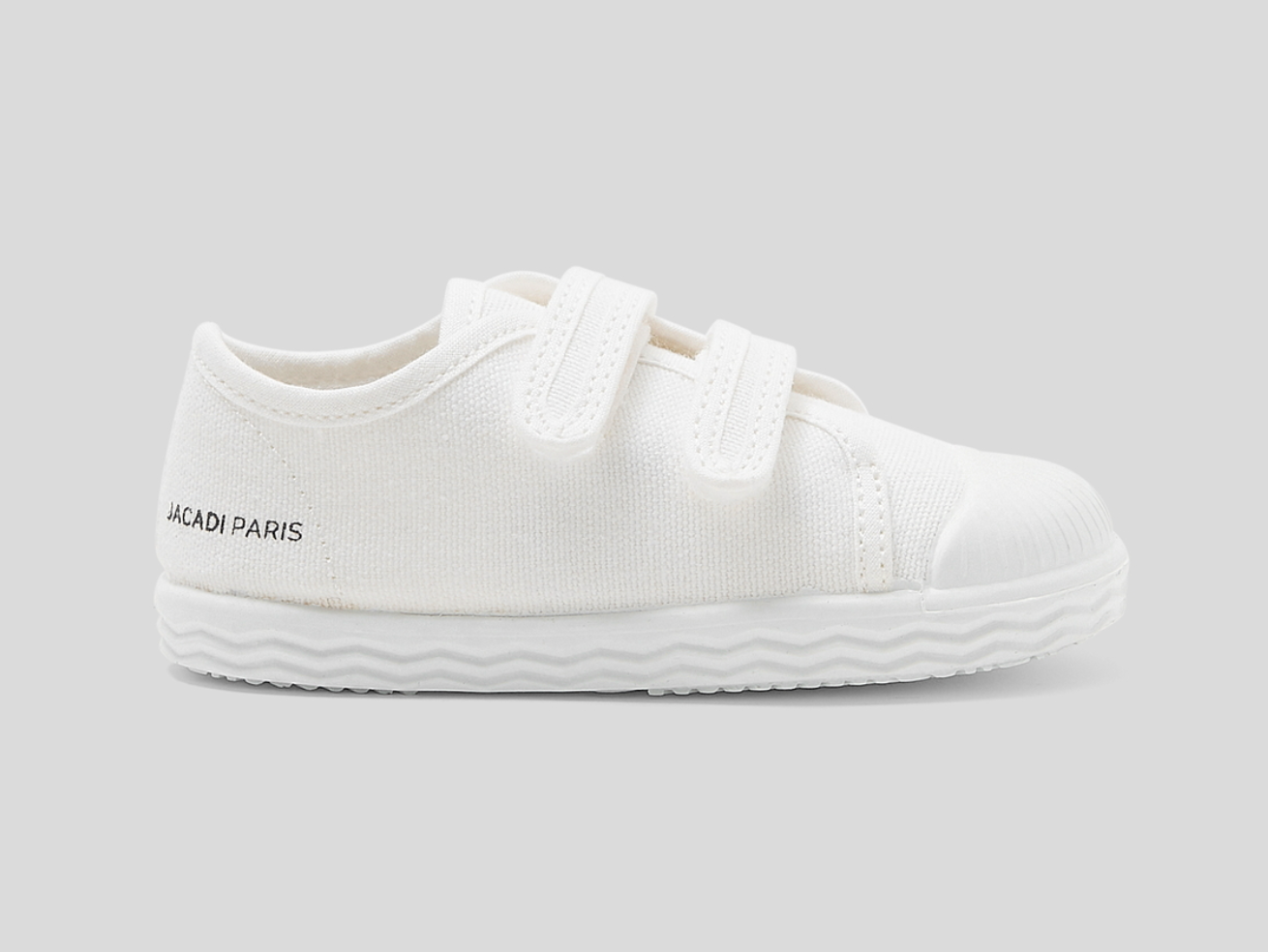 Jacadi Canvas Tennis Shoes in White — UFO No More