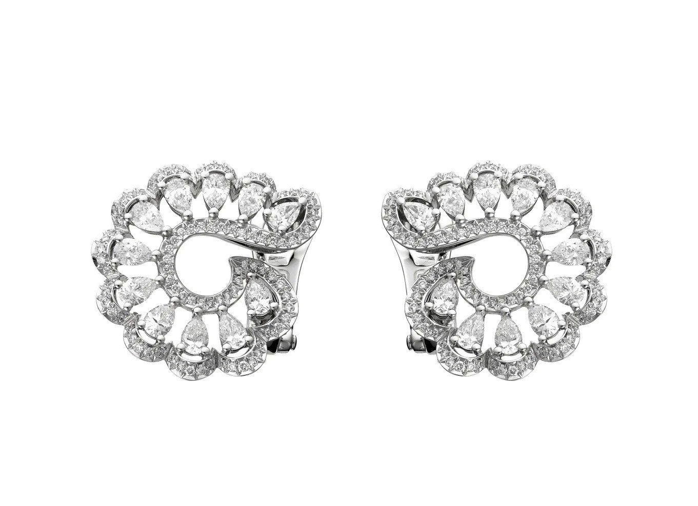 Chopard Precious Lace Vague Earrings in Ethical White Gold and Diamonds.jpg