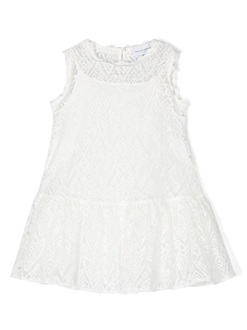 Ermanno Scervino Junior Graphic-Print Sleeveless Dress