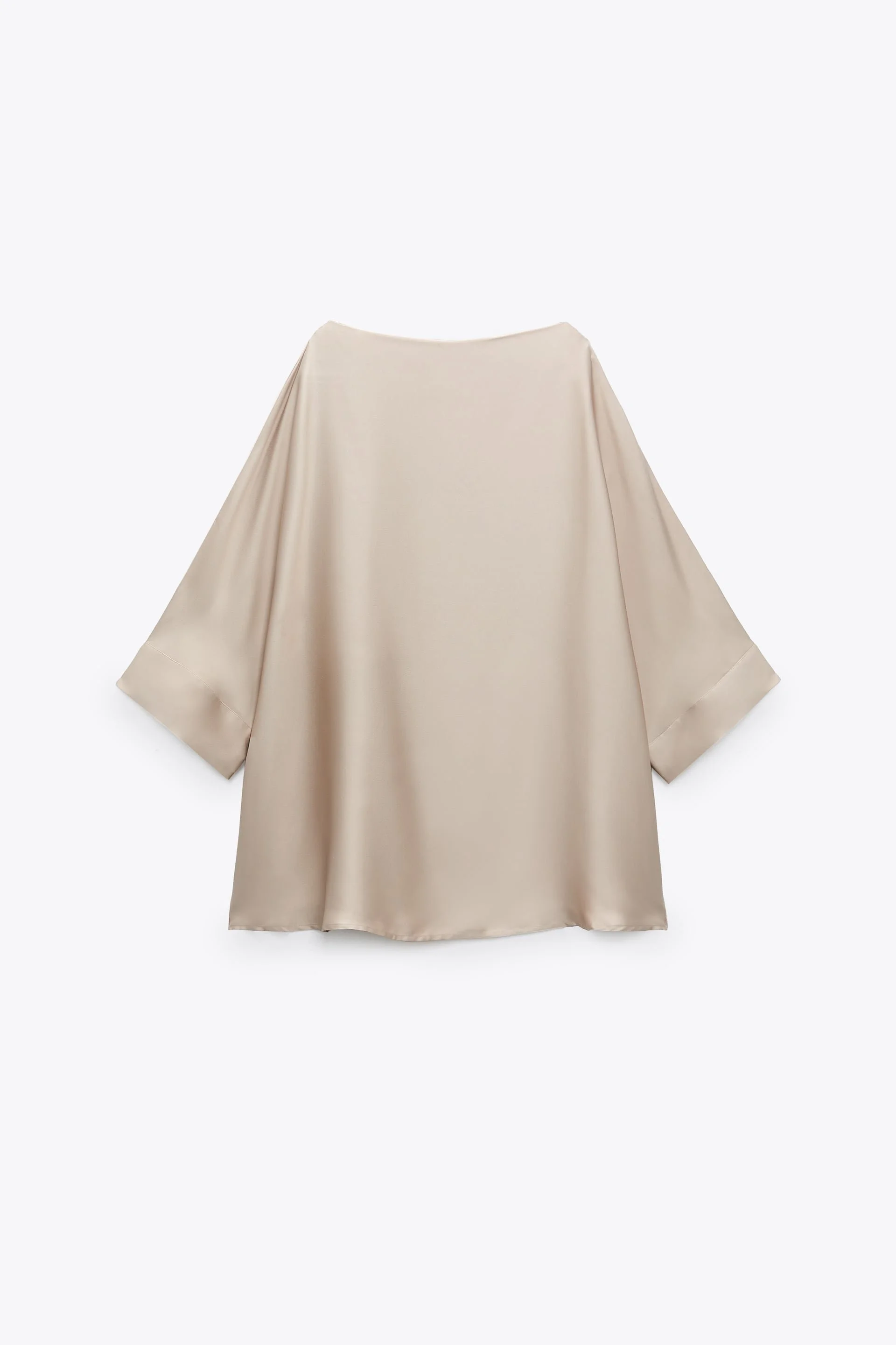 Zara Satin Oversized Blouse