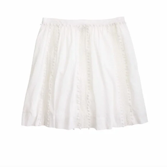 J.Crew Spring Swiss Dot Skirt