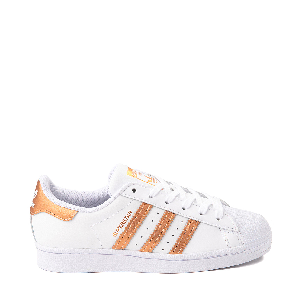 Adidas Superstar Shoes in Cloud White  Copper Metallic  Core Black.png