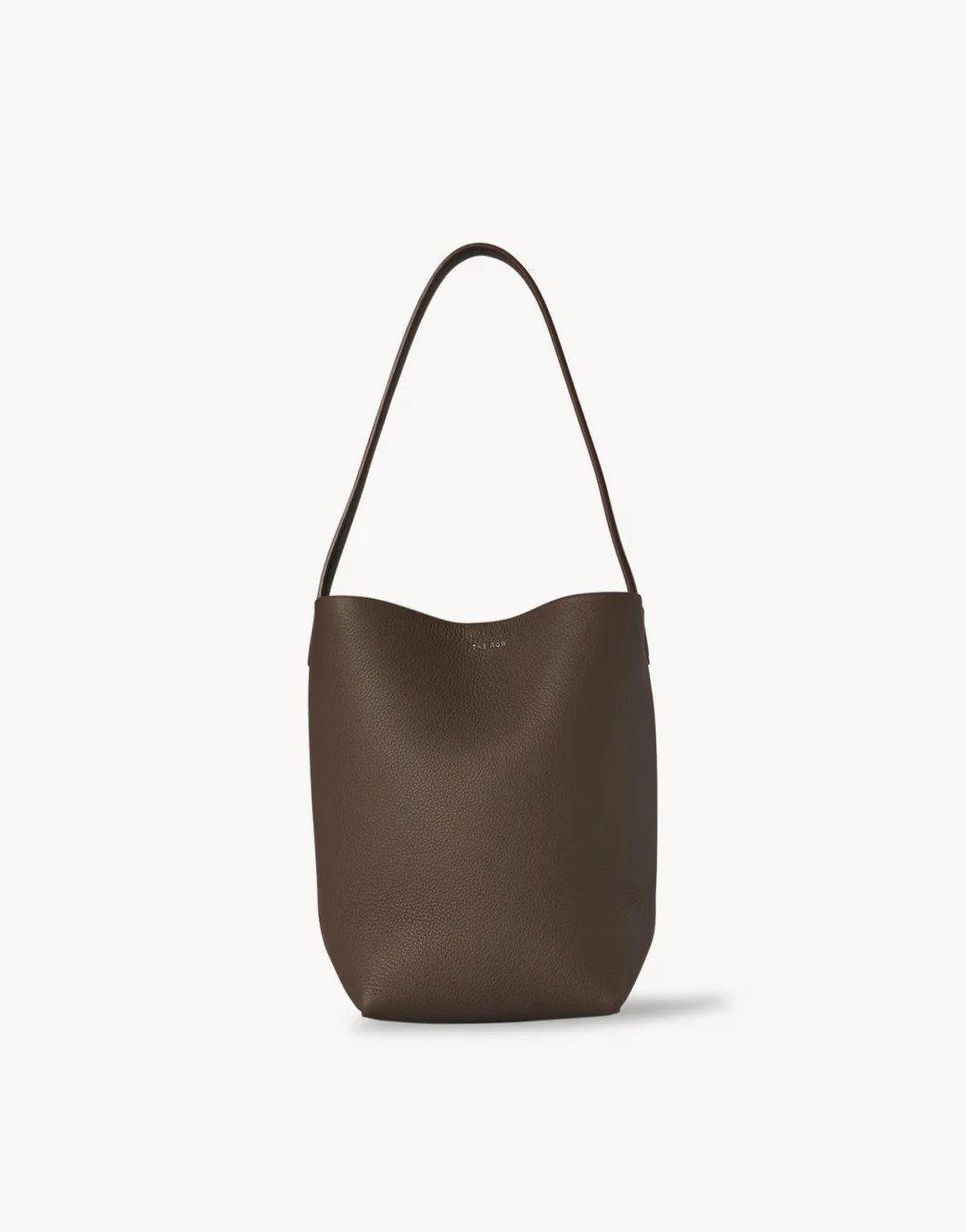 The Row Small NS Park Tote in Brown Leather.jpg