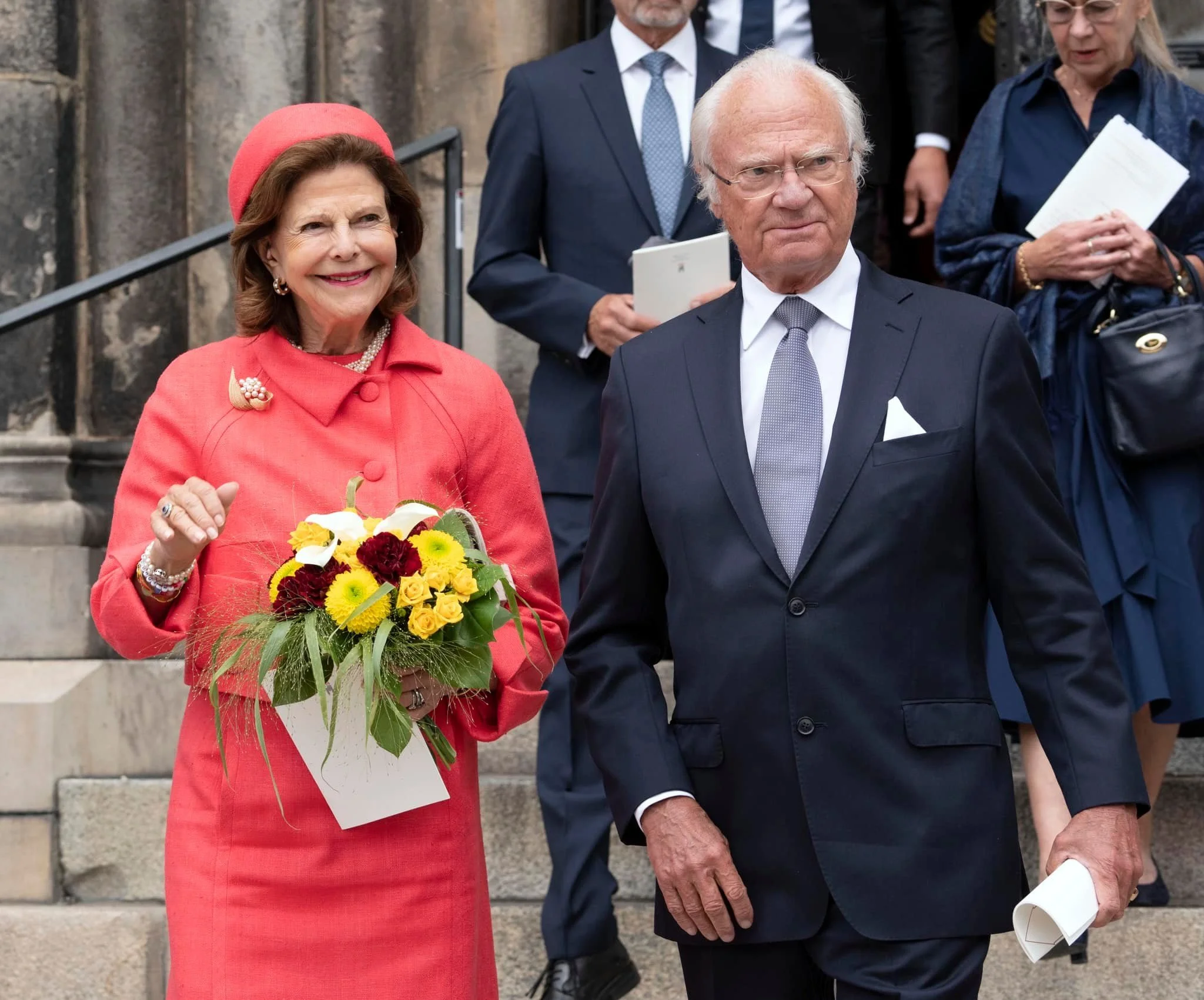 King Carl Gustaf and Queen Silvia mark Lund Cathedral's 900th anniversary