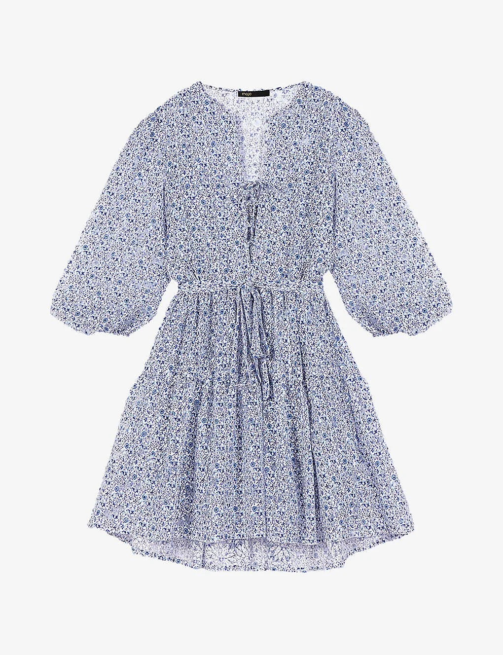 Maje Rilaneta Dress in Bleus