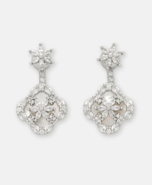 Carolina Herrera Rosetta Crystals Earrings — UFO No More