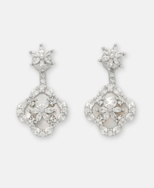 Carolina Herrera Rosetta Crystals Earrings