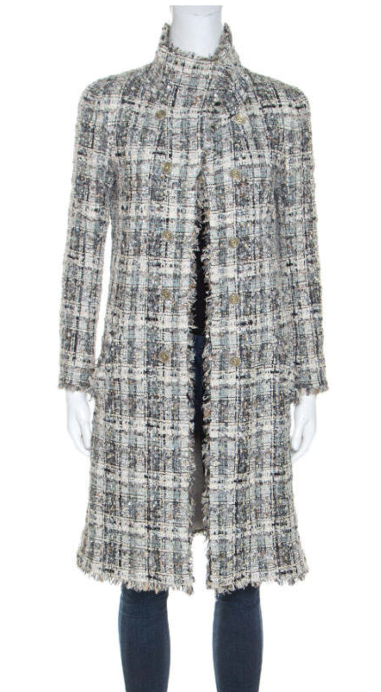 Chanel Silk Blend Tweed Coat — UFO No More