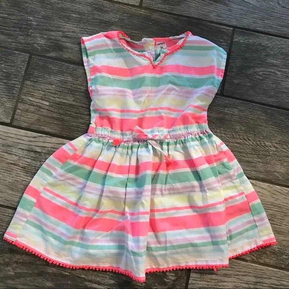 Carter's Striped Beach Dress