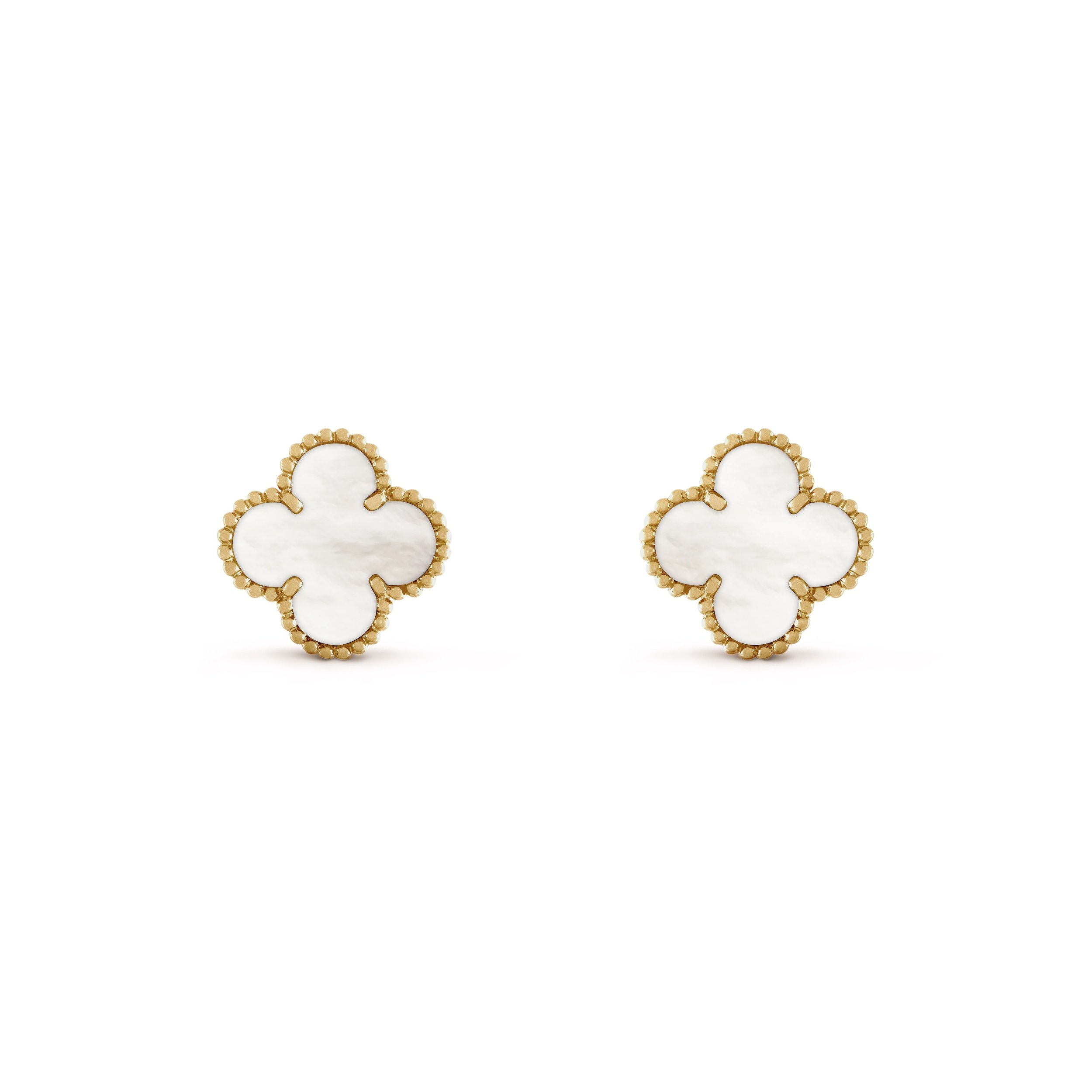 Clover earrings gold – MISSDAINTYCO