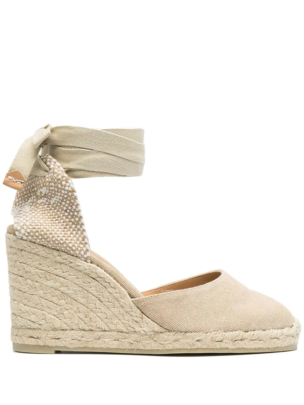 Castaner Carina 90 Wedges in Sand