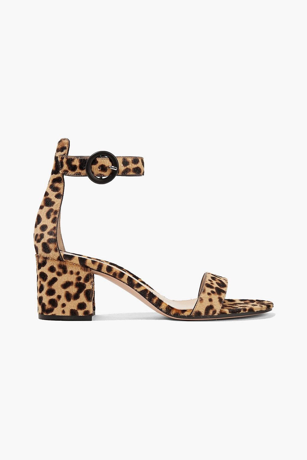 Gianvito Rossi Versilia 60 Sandals in Leopard-Print Calf-Hair.jpg