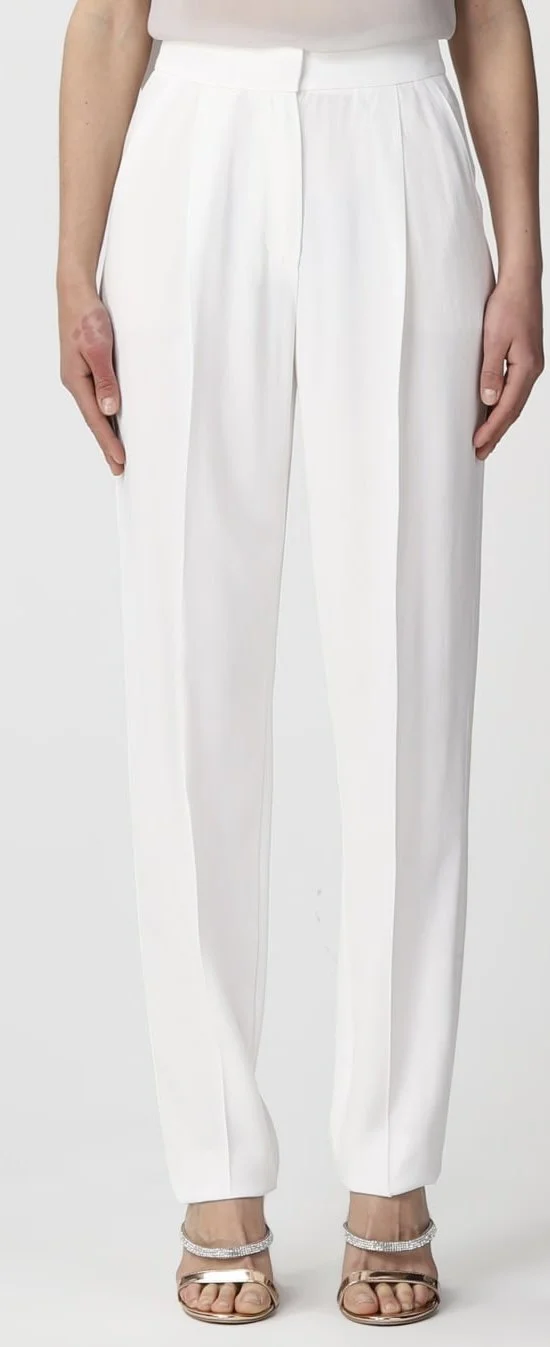 Emporio Armani Darted Straight-Leg Trousers