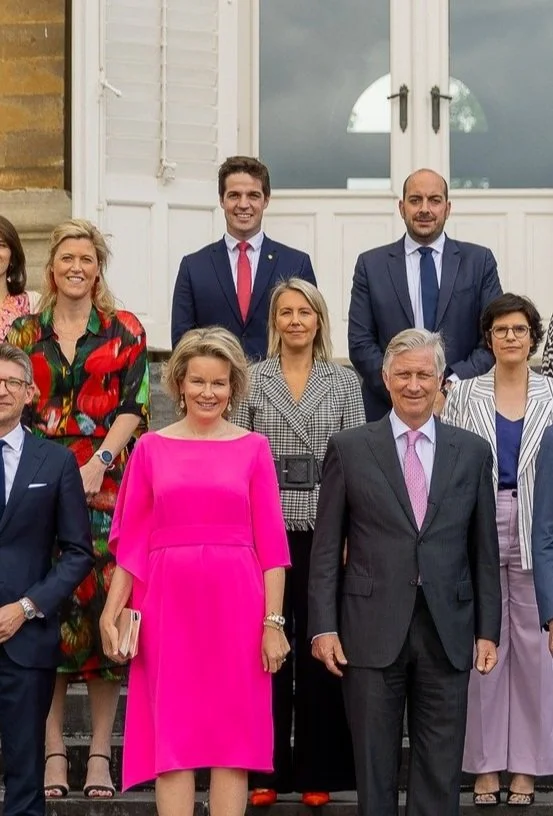 King Philippe and Queen Mathilde host lunch for federal government