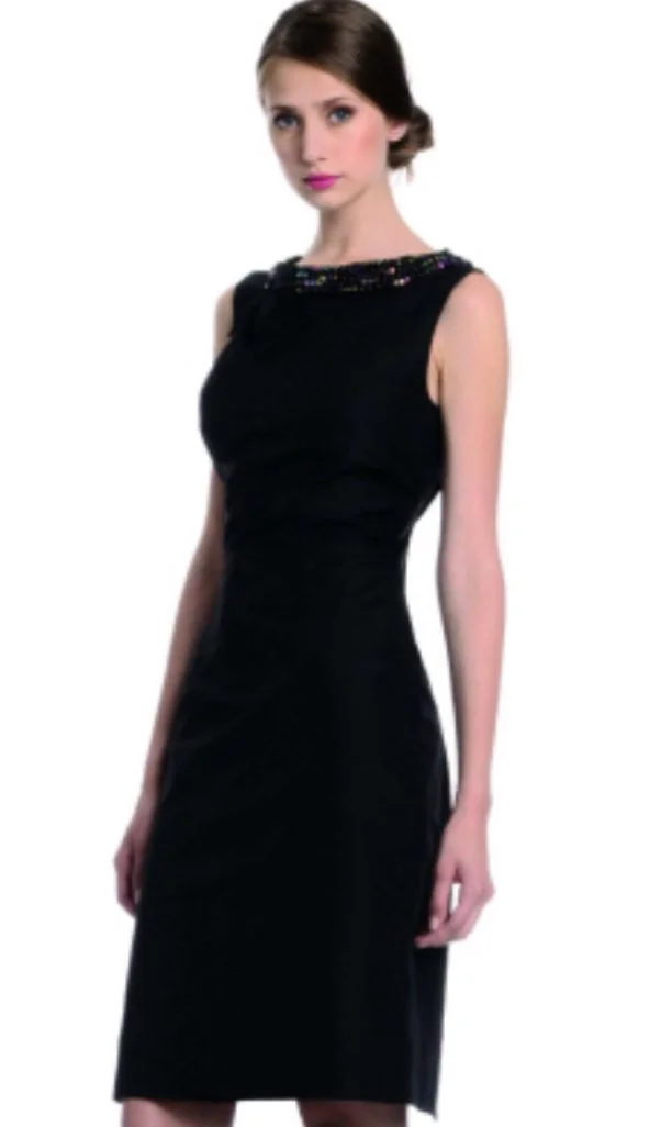 Armand Basi Embellished Neckline Dress