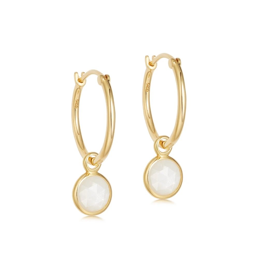Astley Clarke Stilla Drop Hoop Earrings in Gold with Moonstone.jpg