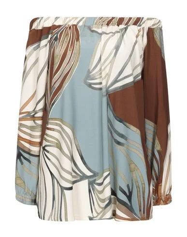 Alpha Studio Off the Shoulder Printed Top