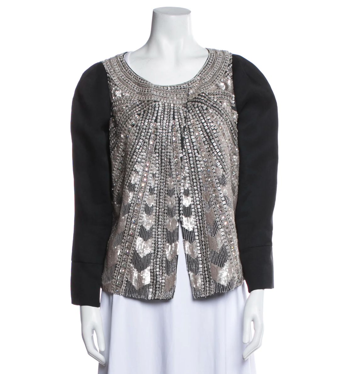 Giorgio Armani Crystal Embellished Jacket