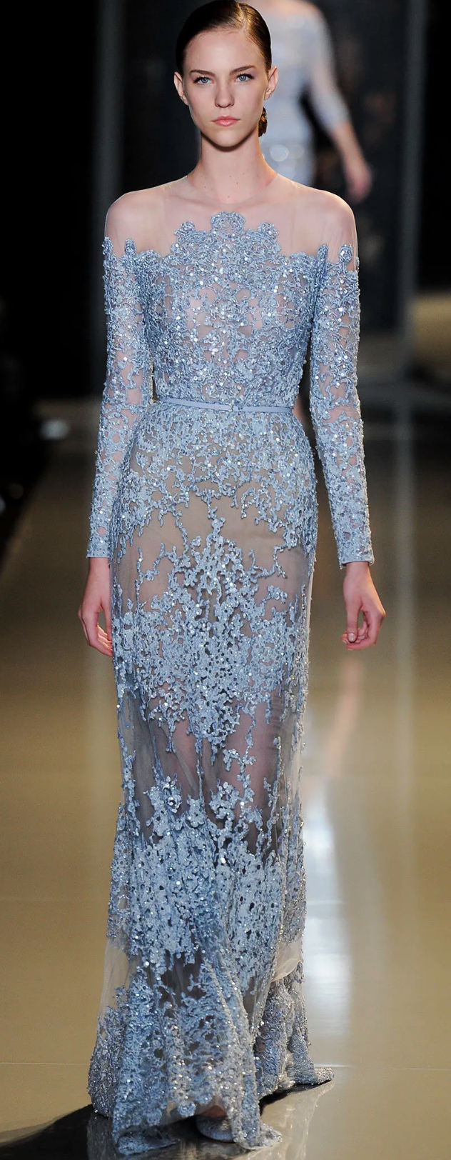 elie saab grey dress Elie Saab Haute Couture Spring-Summer 2016