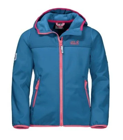 Jack Wolfskin Fourwinds Jacket in Teal/Pink