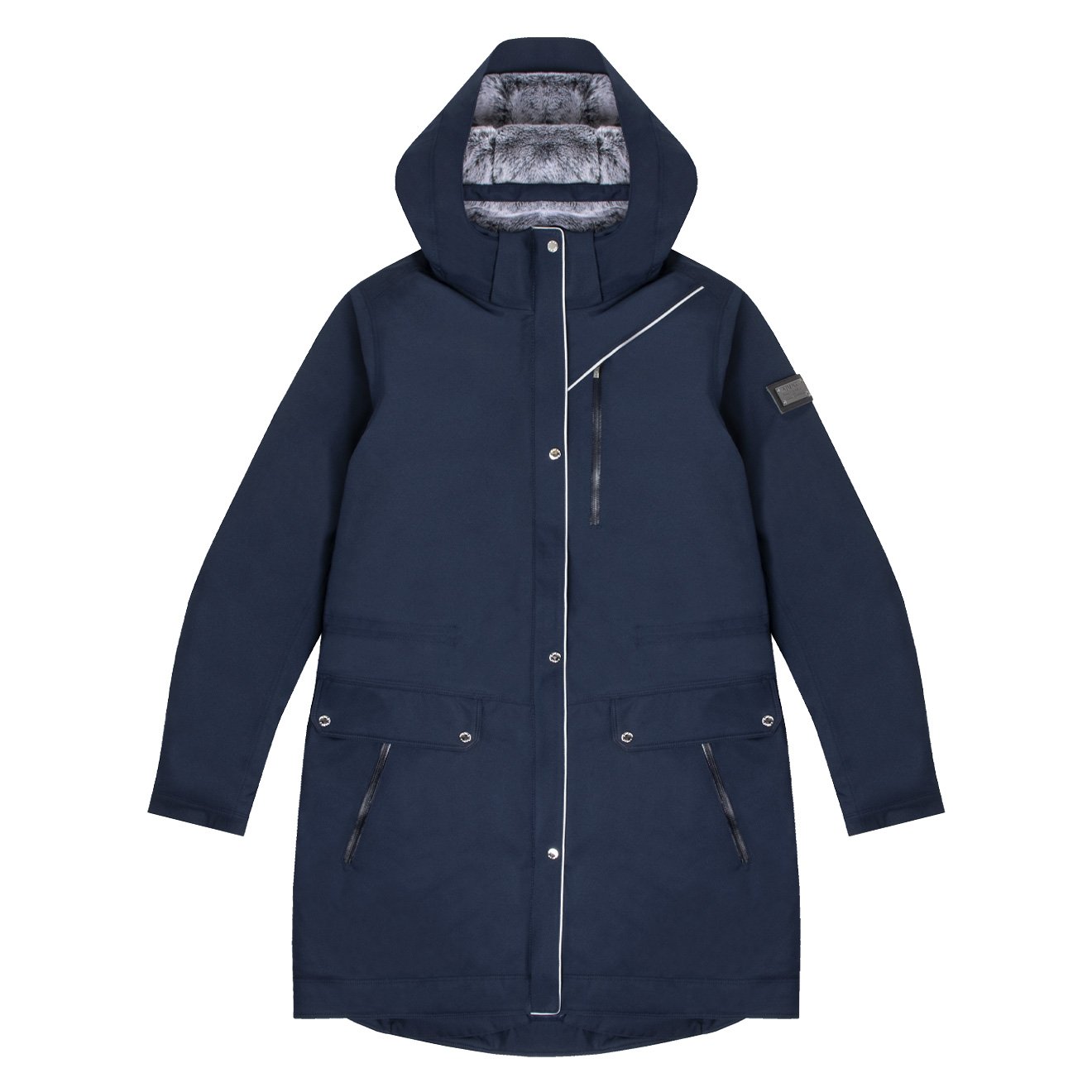 Ariat Tempest Waterproof Insulated Parka in Navy.jpg