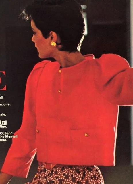 Valentino Red Short Jacket