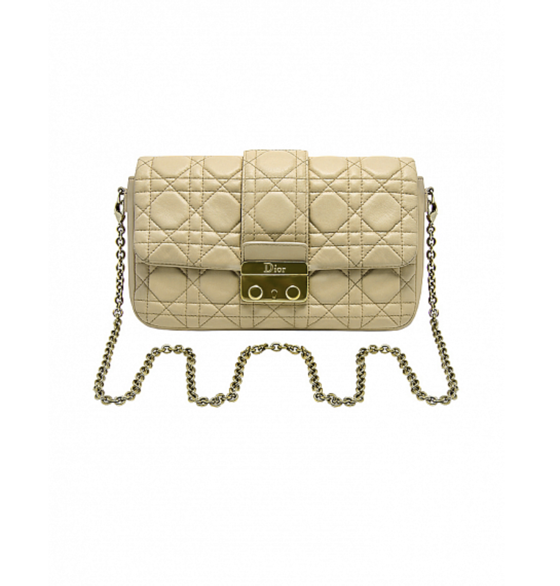 Christian Dior Miss Dior Flap Bag in Nude