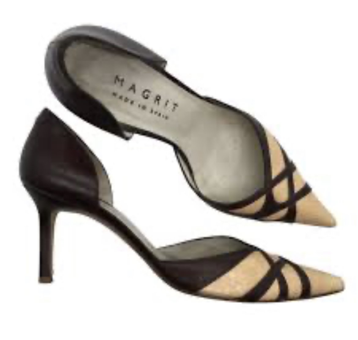 Magrit Two-Tone D'Orsay Pumps — UFO No More