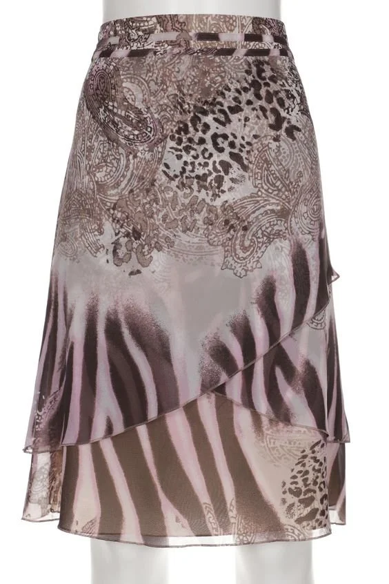 Gerry Weber Animal Print Skirt