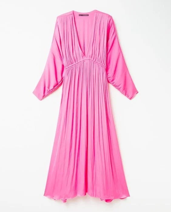 Sfera Pleated Midi Dress