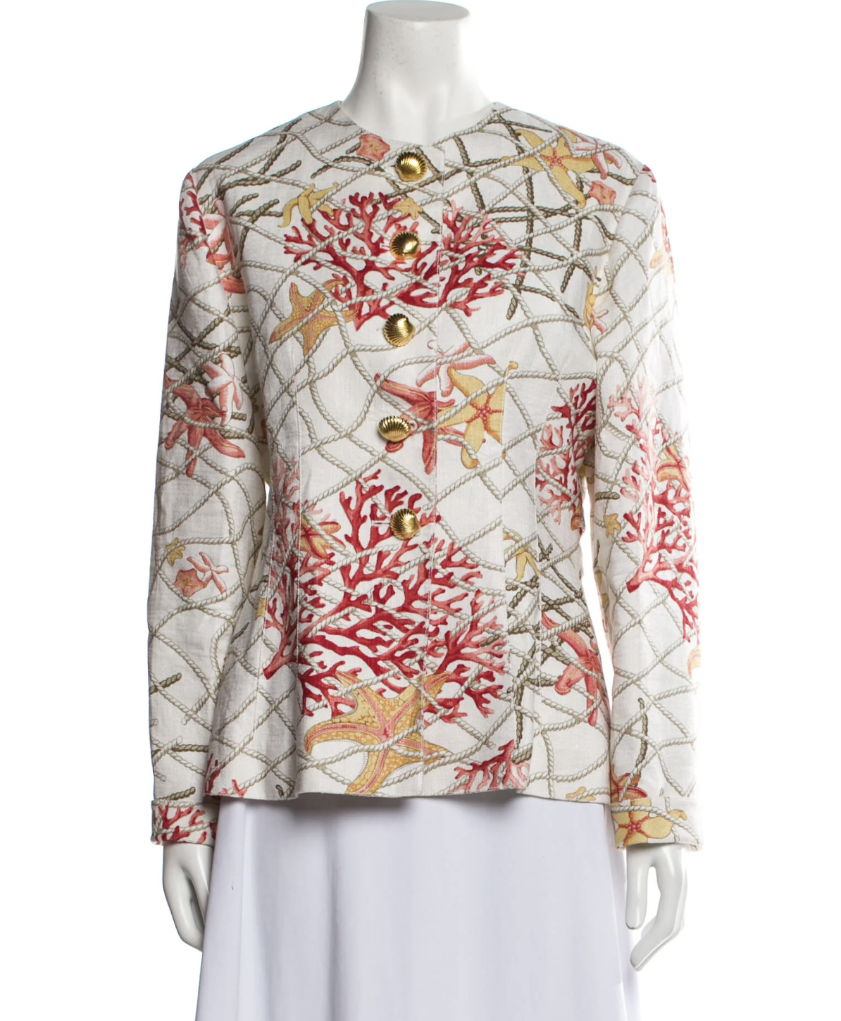 Valentino Coral Evening Jacket